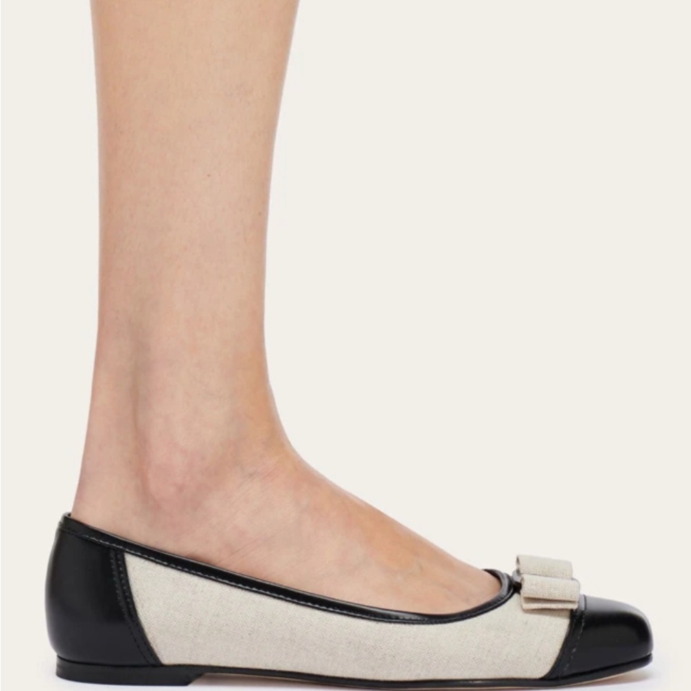 WORN ONCE! Ferragamo Varina Ballet Flats - 6 (Size 6)